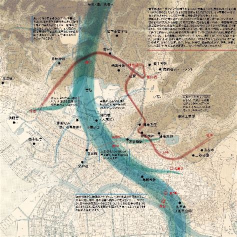 龍の通り道|龍脈図｜Stroly for original maps and illustrated digital 